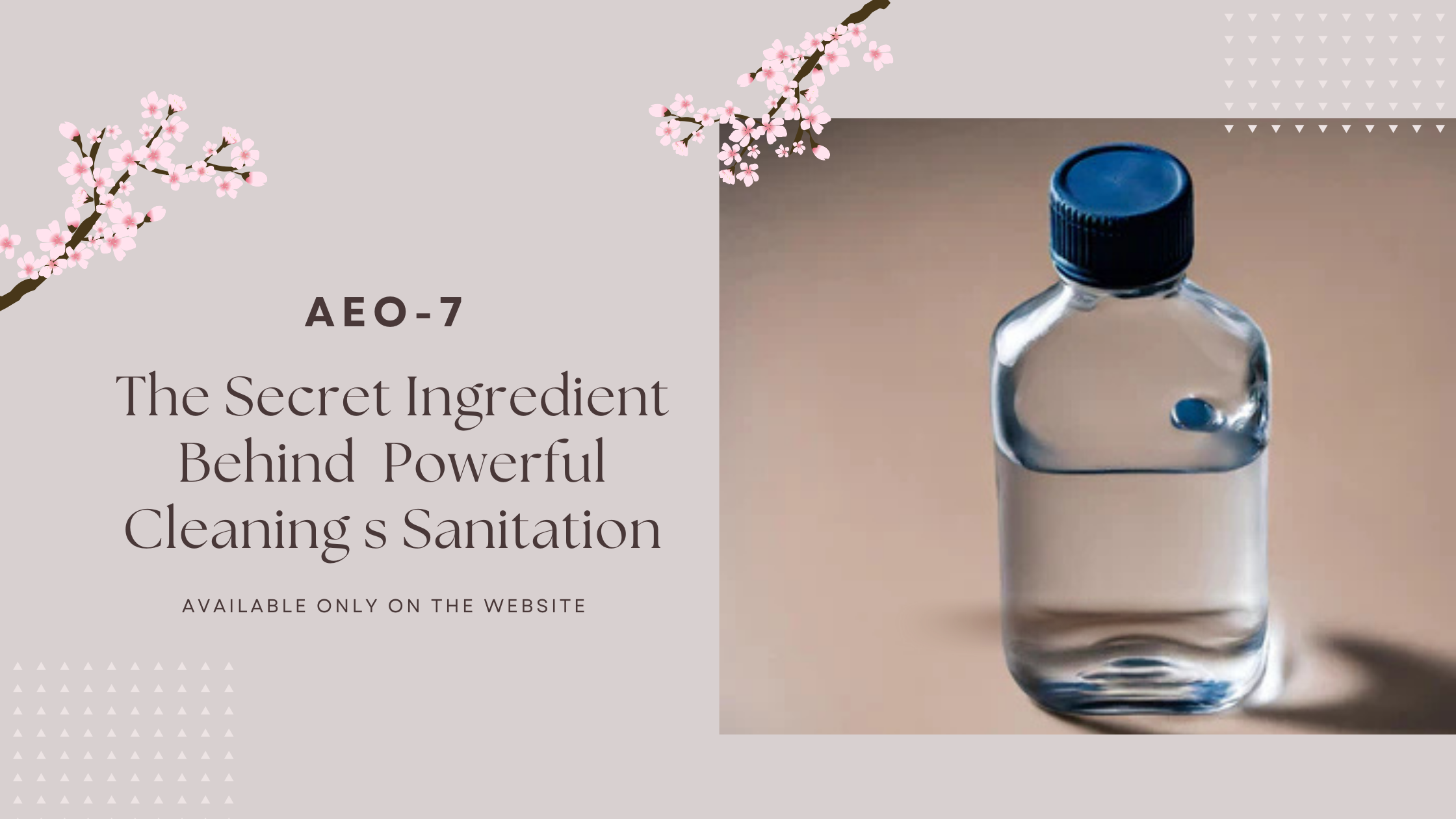 AEO-7: The Secret Ingredient Behind Powerful Cleaning And Sanitation